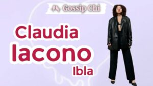 Claudia Iacono, Ibla