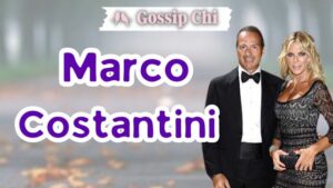 Marco Costantini, Matilde Brandi ex compagno, Marco Costantini Matilde Brandi