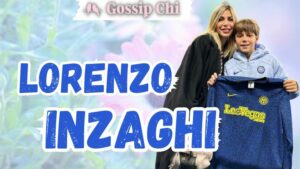 Lorenzo Inzaghi, Simone Inzaghi figlio, Gaia Lucariello figlio, figlio di Simone Inzaghi