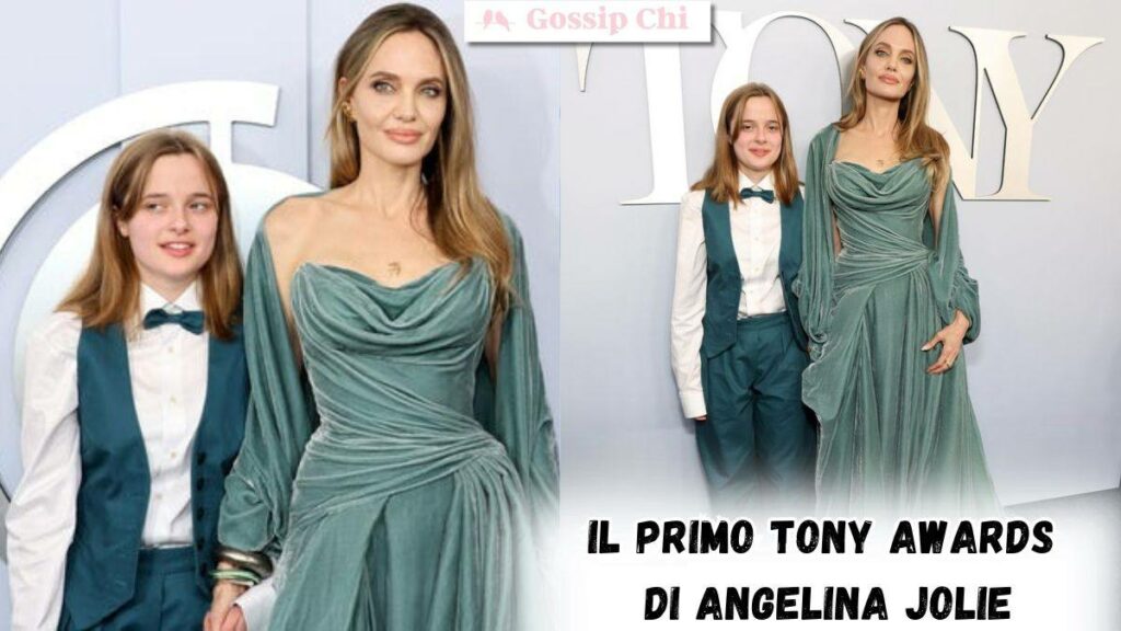 Angelina Jolie e sua figlia Vivienne ai Tony Awards 
