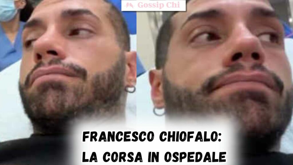 Francesco Chiofalo ricoverato in ospedale 