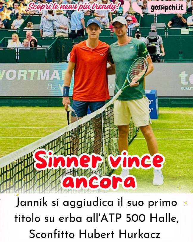 Jannik Sinner e Hubert Hurkacz ATP 500 Halle