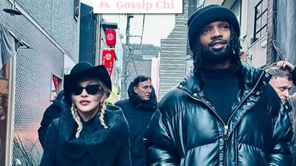 Madonna e Akeem Morris in Giappone